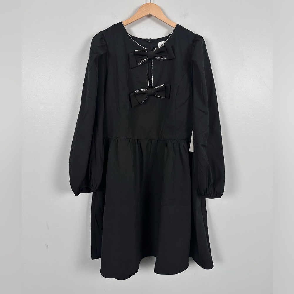 HYACINTH HOUSE
Embellished Bow Blair Mini Dress - Picture 6 of 11